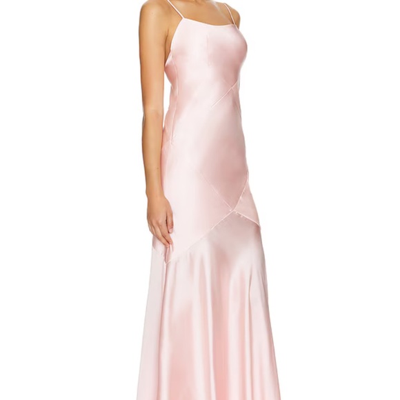 Lovers + Friends Ari Gown Light Pink - Wedding Guest Dress - Picture 2 of 3